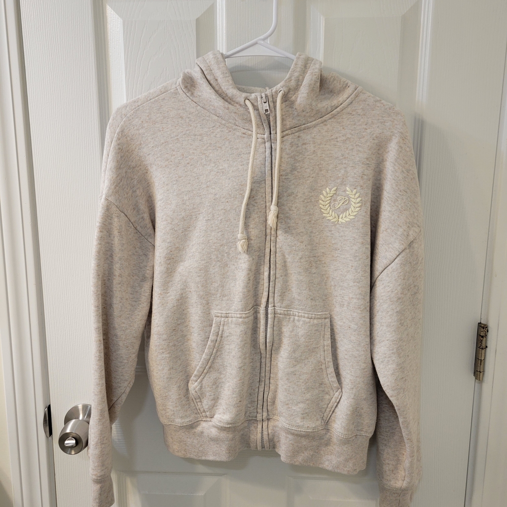 PINK Victoria's Secret Cream Hoodie